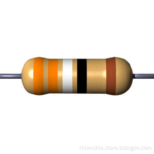 Carbon Film Resistor with Various Wattage and Tolerance, Customized Values are Accepted